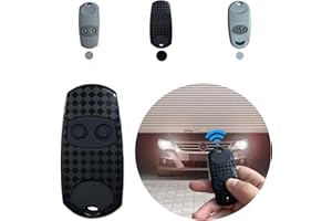 CGREATTECH Telecomando universale Cancello, Telecomando, Cancello universale adatto per Venu Top 432NA/432/432EE/ 432A/432M/432S T432 (1*Black)