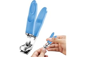 storlek nagelklippare | professionell böjd nagelklippare - robust, ergonomisk toalettsax med käkar för vuxna händer och fotvå