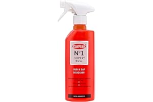 CarPlan N.1 Super Spray per insetti con grilletto - Rimuovi succhi e insetti, 600 ml
