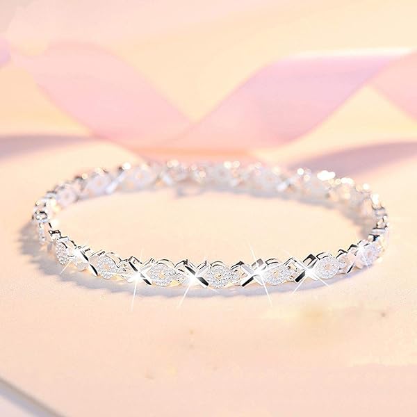 NKlaus Silberarmband Armband 925 Sterling Silber 19cm Schlangenkette (1 Stück), Made in Germany