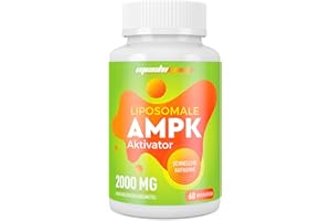 MECHICOCO Liposomales AMPK-Aktivator-Nahrungsergänzungsmittel 2000mg, 6-in-1-Antioxidans-Mischung, Überlegene Aufnahme