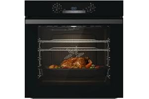 BI62220AB, Basico Elektrisk ugn, ventilerad, multifunktionell med grill 61 liter, 60 cm, A-klass