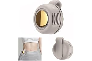 BRTNUP Mini ventilateur silencieux sans pales portable avec clip, rechargeable 3 vitesses, voyage, bureau, chemise, cadeau d'été pour amateurs de plein air