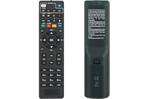 VINABTY Telecomando di Ricambio Adatto Per DigiQuest Q10, Q20, Q30, TI9 / Ergonomic Use for Digi Quest Receiver,Ti9 HD Tivusat Classic