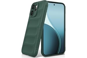 BonYonka Funda para OPPO Reno 14 F / 14FS 5G, Case de Silicona Resistente a Golpes y Arañazos, Forro de Microfibra Suave, Funda Integral con Protección para La Cámara, Verde