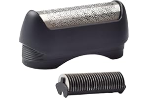 MPEIPILA Ricambio Testina Rasoio e Lama con Braun Serie 1, Compatibile s1 120 130 130s-1 140 150 815 835 5682 5683 5684 5685, Ricambio Rasoio Elettrico Set per Braun Serie 11B, Lamina per Rasoio Braun