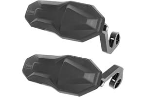 Amagogo Protège-Mains pour VTT, Protège-Mains pour Vélo, Protège-Mains de Guidon de Moto, Protecteur Coupe-Vent, Protecteur Diamètre de Serrage de 24,5 Mm