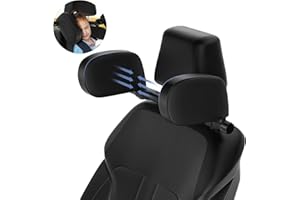 ‎DEYOOXI Deyooxi Kopfstütze Auto kinder, Auto Kopfstütze Nackenkissen 360 ° Rotation Verstellbare, Kopfstütze Auto Kinder und Erwachsene Gut Zum Schlafen Auf Langen Reisen