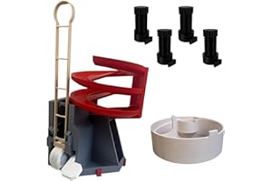 LEXTEX Lanceur De Balles De Golf Range Reload Pro, Distributeur De Balles De Golf avec Pédale, Machine à Tee Automatique pour L'entraînement en Intérieur Et en Extérieur, Grande Capacité De 25 Balles