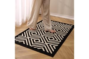 Artanchao Felpudo de Entrada,Felpudo Entrada Casa,Alfombrilla Antideslizante,Absorbente,Lavable a Máquina,Alfombra para Puerta Interior y Exterior,Pasillo,Puerta Trasera Delantera