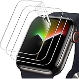 JETech Skärmskydd för Apple Watch Series 9/8/7 41 mm, Screen Protector Flexibel TPU Film, Repfri HD Klar, 3 Pack