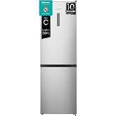 Hisense RB390N4BCC &ndash; Combi Refrigerator, No Frost, Inverter, Efficient Class C, Capacity 304 L, 186 cm H, Vegetable Drawer, 4