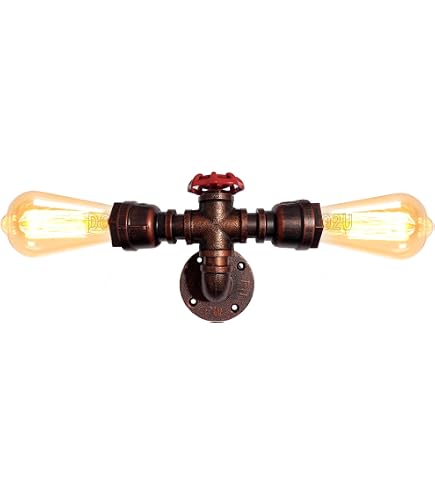 PETITES ECREVISSES Retro Wandleuchte Aus Metall - E27 Fassung, 40W, 220V - Industriedesign Für Café, Bar, Wohnzimmer