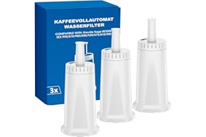 Filswa Filtres à eau de rechange pour machines à café Sage SES 990/980/500/878/875/880/920/810, compatibles avec les modèles BES008, Barista Express, Pro, Touch, Bambino, Oracle