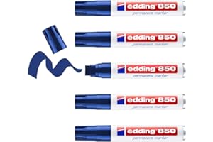 edding 850 marker permanentny - niebieski (pudełko 5)