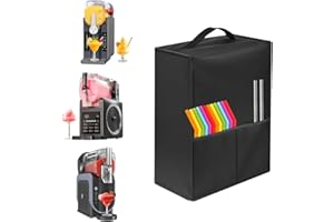 MOBUMEIA Slush Copertura per Ninja SLUSHi Macchina per Bevande Ghiacciate FS301EU FS299 per macchina FOHERE Slush, Coperchio del Maker Slushie Copertura Antipolvere con Tasca Portaoggetti