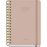 Dohe - School Diary 2026 2027 &ndash; September to June, Day Page, A5 (15 x 21 cm), Soft Hardcover, Double Spiral, Elastic Closure,