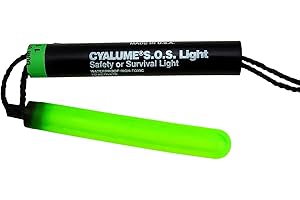 CYALUME TECHNOLOGIES Cyalume Notsignal SOS Leuchte (10er Pack) - 19 cm - Grüner Leuchtstab mit 8 h Leuchtdauer - Lebensretter bei Rettungseinsätzen oder als Sicherheitsvorkehrung für die Freizeit
