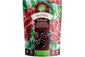 Irish Pure Beef Hundesnack | 1 x 150g Beef Bites | Rind | Training Hund | Getreidefrei | Hunde Belohnung | 100% Natürlicher Snack | Hundeleckerli | Gesunder Hundesnack | Kausnack | Premium