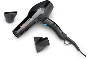 Diva Pro Styling Rapida 4000 Pro Dryer Onyx - 2200W Professional Hairdryer with Ionic Conditioning PRO109