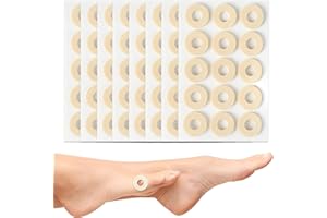 LACHT 120 Cojines de maíz,callos,espuma de látex Suave, Almohadillas Autoadhesivas para Callos, Almohadilla de maíz, antifricción, Reduce el Dolor de pies y talón