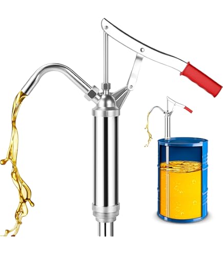 Efficiënte Handpomp met Telescopische Zuigbuis voor Vaten van 15-55