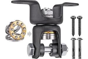 BeneLabel Chaîne robuste pour sac de frappe de boxe, capacité de 362,9 kg, support de poutre en bois rotatif à 360° avec 4 chaînes et 4 mousquetons, 2 vis à bois pour ensembles en bois