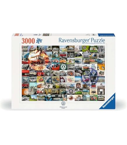 VW Beetle Gone Places 1000-Piece Puzzle – Revs Institute - View #10