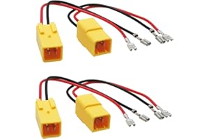 SOUND WAY Sound-way 4 x Adattatori spinotti connettori per installazione montaggio altoparlanti casse compatibili con Alfa Romeo Fiat Lancia Citroen Peugeot