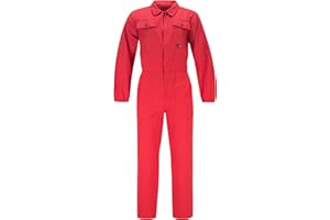 BWOLF ANAX 100% Algodón Mono de Trabajo Hombre Mono Trabajo Hombre Mono Trabajo Mujer con 5 Bolsillos…