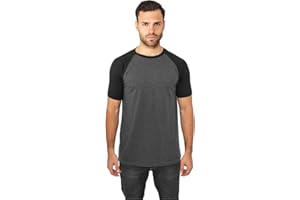 Urban Classics Raglan Contrast tee Camiseta para Hombre