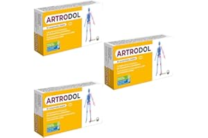 AGIPS FARMACEUTICI Articulaciones Suplementos Huesos y cartílagos con altas dosis de condroitina y glucosamina 90 comprimidos Agips Artrodol (3 cajas)