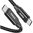 Nimaso Cavo USB C a USB C PD 3.1 Gen2 2M,100 W Cavo USB Type C Ricarica Rapida,Trasferimenti Dati 10 Gbps,Supporta Video 4K@6