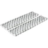 Bosch Home and Garden GlassVAC Ak&uuml;l&uuml; Cam Temizleme Makinesi ile Uyumlu Yedek Mikrofiber Bez, Beyaz