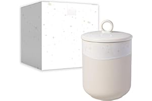 Villeroy & Boch like. by Winter Glow barattolo, biscottiera natalizia in porcellana Premium, 12x12x18,5cm