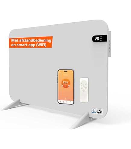 Radiador eléctrico | SANNOVER Sanos 500, 500 W, blanco | MediaMarkt