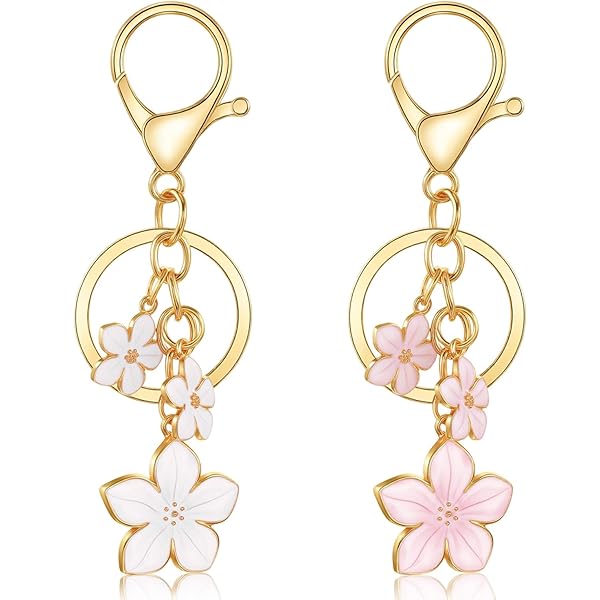 Llavero de cuero hecho a mano con flores occidentales con patrones de vaquera de Llavero de cuero hecho a mano con flores occidentales con patrones de vaquera de