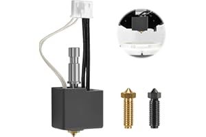 AÉTTÉZOE Hotend Kit für Anycubic Kobra S1, Upgrade Hotend Kit mit 2 PCS 0,4mm Düsen für Anycubic Kobra S1/S1 Combo 3D - Drucker
