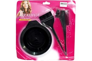 TEKSHOPPING Kit Colorazione Capelli Tinta Ciotola Colore Pennello Pettine Tintura Professionale Parrucchiere Spazzola Hair Colouring Brush Bowl (Small)