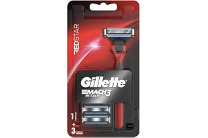 Mach3 Start Red Shaver 3 huvuden