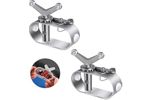 YUEXNKO Spannschloss für Seil Poolabdeckung, 2 Stück Seilspanner Poolplane,Drahtspannseil für Poolplanen,Aluminiumlegierung Spannschlösser,Panndraht Drahtspanner für Winter Pool Zubehör,Poolplanen Befestigung