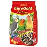 EuroGold Ballı ve Meyveli Paraket Kuş Yemi, 750 Gr