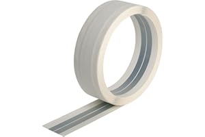 Semin Bande Armée pour la Réalisation et le Renfort des Angles Sortants en association avec un Enduit pour Joints de Plaques de Plâtre, 12.5 m