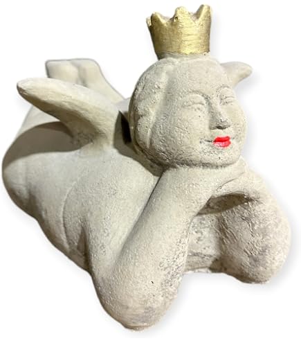 OriginalPaul Abstrakte Frauenbüste Mit Vogel - Steinguss-Figur 17x17x12 Cm Für Innen & Außen