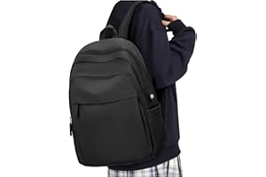 BOXSAM Lightweight School Travel Water Resistant Rucksack Backpack, Laptop Casual Daypack College Secondary School Bags BookBag for Teenage Girls Boys Women Men…