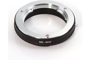 FOTGA MD-EOS Lentille Adaptateur Minolta MD MC pour Canon EOS EF 7D 5D2 5D3 1200D 700D 750D - Pas de Verre