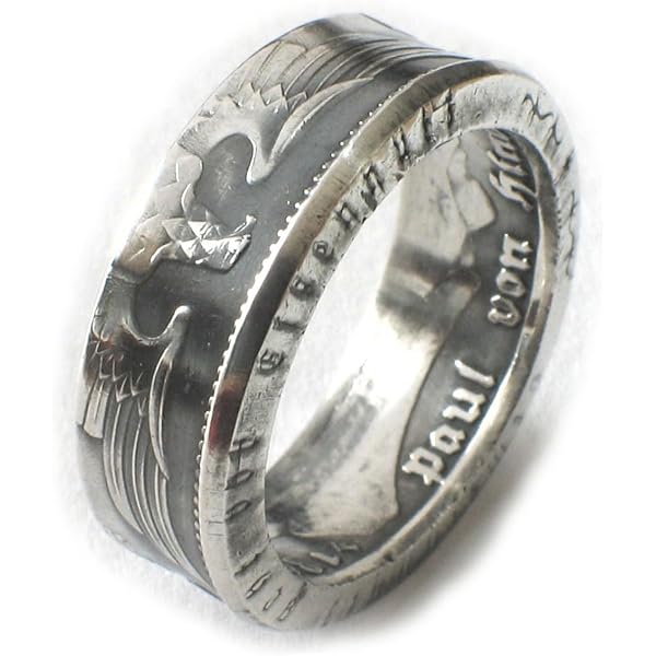Münzring 5 Reichsmark Adler 1936-39 Silber 900er C Produktbild-Vorschau 11