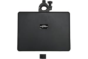 LUQEEG Bandeja de Abrazadera de Tarjeta de Sonido, Soporte de Transmisión en Vivo Estable, Soporte de Soporte de Micrófono Ajustable para Sala de Control de Escenario, Adecuado para