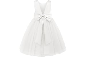 JerrisApparel Vestido Niña Flores Elegante Ceremonia Boda Fiesta Cumpleaños