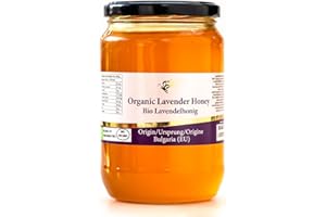 BULGARIAN BEE 900 g Bio Miel Cruda de Lavanda